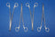 Medavent 99-6673 Forceps Hemostatic Clip Applying Medium Angled 45Deg ~ Lot of 4